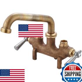 B00hfgkmuk Central Brass 466 2-handle Wall Mount Laundry Faucet Commercial Quality Easy Ins
