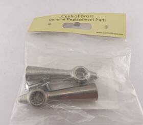 G-520-w Central Brass Lever Laundry Faucet Handles Cold And Hot With Screws Nos