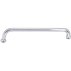 Su-363-ma Central Brass Chrome 14 Inch Swivel Tube Spout With Aerator