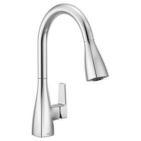76160 Cfg Moen Chrome One-handle High Arc Pulldown Kitchen Faucet
