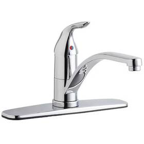 431-mpabcp Chicago Faucet Low Arc Kitchen Manual Single Hole Only