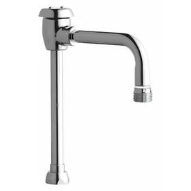 Gn8bvbe2-2jkcp Chicago Faucet 8in Rigid / Swing Gooseneck Spout