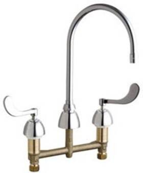 201-agn8ae35-317ab Chicago Faucets Commercial Grade High Arch - Chrome