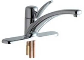 2300-8e34abcp Chicago Faucets 2300-8e34ab Commercial Grade Kitchen Faucet - Chrome