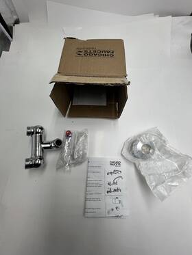 305-lea Chicago Faucets Service Sink Utility Faucet Chrome Plate