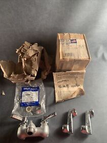 305-rcf Chicago Faucets Wall Mount Service Sink Faucet Adj Spread 3inch-8inch Lever