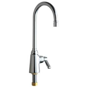 350-e35abcp Chicago Faucets 350-e35ab Commercial Grade 1 Hole Faucet - Chrome C1
