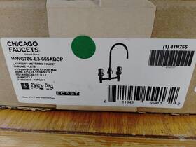 786-e3-665abcp Chicago Faucets Deck-mounted Manual Faucet With 8 Inch Centers S2bw
