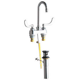 894-317abcp Chicago Faucets Gooseneck Chrome 894