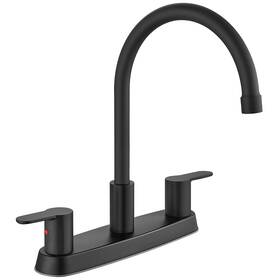 B0cf8z5lmj Cinwiny 8 Inch Centerset Kitchen Faucet For Sink 3 Hole Dual Handle Fauc
