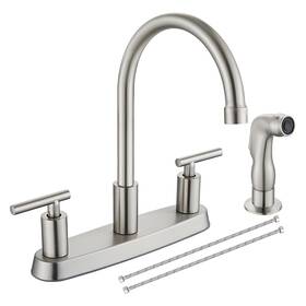 B0cf935s9r Cinwiny Kitchen Faucets High Arc 360 Rotating Spout Sink Faucet 2 Handl