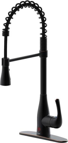 Classic Flow 850018018562 Spring Neck Motion Kitchen Faucet Sprayer Oil Rubbed Bronze