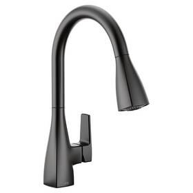 76160bl Cleveland Faucet Slate Matte Black One-handle High Arc 1 Gpm Pulldown Kitchen New