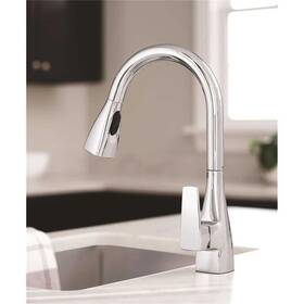 76162 Cleveland Faucet Slate Single-handle Kitchen Chrome -