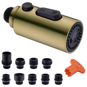 Clpu-0001bg Clovermap Pull Down Kitchen Faucet Sprayer Head Replacement 3 Function Sink Sp