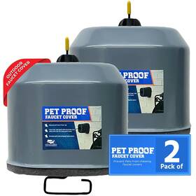 Cold Front Products 088329000048 Product Faucet Cover - Pet Proof Outdoor Covers Hose Bib
