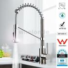 Kxd2258326 Commercial Kitchen Sink Faucet Pull Out Sprayer Mixer Tap Brushed Nick