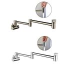 Ct165na Unbranded Wall Mount Folding Bathroom Basin Faucet Swivel Kitchen Sink
