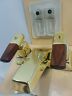 Ct736d Moen New Touch Control Polished Gold Lavatory Faucet Bathroom Woodgrain