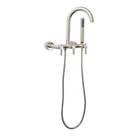 99293 Cwtf-bn Giagni Contemporary Wall Mount Tub Faucet Hand Shower 747872808081