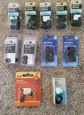 Danco 037155885732 Lot Of 11 Faucet Washers And Repair Kits Plumb Pak Ace New