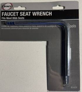 80439 Danco Faucet Seat Wrench Two-sided 6-step Bibb 3 Tapered Square And Hex