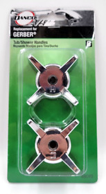 9d00088090 Danco 88090 Faucet Handles Zinc Chrome Plated For Gerber Two Handle Tub Shower