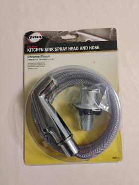 9d00088814 Danco Kitchen Sink Spray Hose And Head Chrome 1-pack 88814