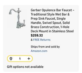 D222658 Danze Single Control Lavatory Faucet