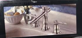 D309345bn Danze South Sea Bathroom Faucet Brushed Nickel Bamboo D309345 New