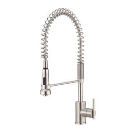 D455258ss Danze D455258 Parma 1.75 Gpm 1 Hole Pre-rinse Pull Down Kitchen Stainless