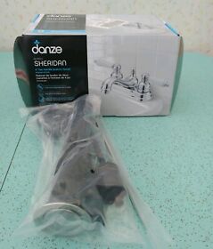 063-3952-6 Danze Sheridan 4inch Two Handle Lavatory Faucet Polished Chrome Pop Up Drain Only