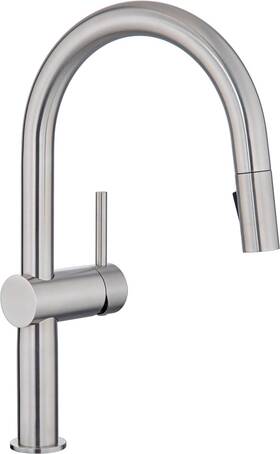 79721ss Darnok 727431745521 Luca Kitchen Sink Faucet With Pull Down Sprayer Stainless Steel