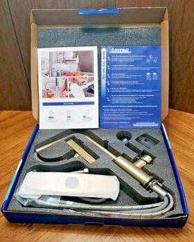Day-cr2547 Dayone Day-cr272 Gold Kitchen Sink Faucet Kit With Waterfall Parts Only