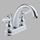 Db2596lf Delta Windemere Double Handle Centerset Bathroom Sink Faucet