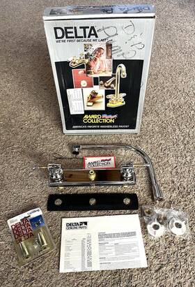 2174-shp Delta 034449276146 Nos Award Collection Kitchen Waterfall Faucet - New Old Stock