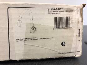 9113 Delta 034449786997 Essa Pull-down Kitchen Faucet With Magnetic Docking Spray Head - Includes