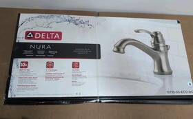 15710-ss-eco-dst Delta 034449816984 Nura Stainless Steel Single Handle Center Set Facuet