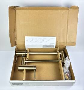 1165lf-cz Delta 1165lf-bl Contemporary Wall Mounted Pot Filler - Bronze