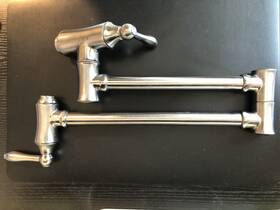 1177lf-ss-r Delta Traditional Wall-mount Pot Filler Stainless-certified