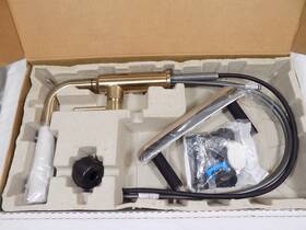 16879-cz-dst Delta Daneri Pull Out Kitchen Sink Faucet Champagne Bronze
