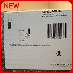 Delta 195205101574 Brizo Litze 1.8 Gpm Single Hole Pull Down Kitchen Faucet Angled Spout R12