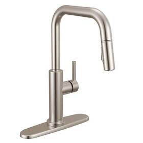 Delta 195205122593 Nicoli Single Handle Pull Down Sprayer Kitchen Faucet In Stainless