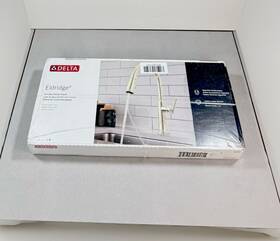 Delta 19842-pn-dst Eldridge Pull Down Sprayer Kitchen Faucet In Polished Nickel