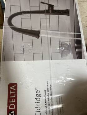 Delta 19842z-rbsd-dst-r Eldridge Venetian Bronze 16.81 Inch H Pull Down Sprayer Kitchen Faucet New