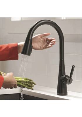 Delta 19846tlz-ss-dst Kylo Touchless Kitchen Faucet Matte Black 19846tlz-bl-dst/ Fast Ship