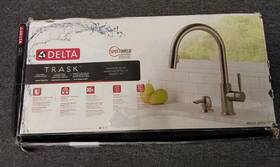 19933-spsd-dst Delta Trask Pull-down Kitchen Faucet Spotshield Stainless Finish