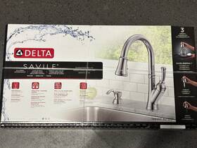 19949z-sd-dst Delta Savile Kitchen Faucet Soap Dispenser Shieldspray - Chrome