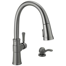19964z-kssd-dst Delta 19964z-sd-dst Spargo 1.8 Gpm 1 Hole Pull Down Kitchen - Stainless Steel