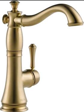 1997lf-cz Delta Cassidy Bar Prep Faucet - Champagne Bronze